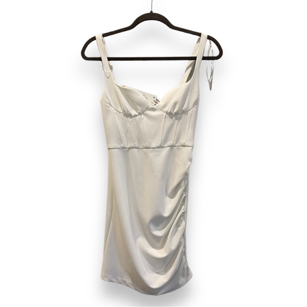 Zara White Midi Dress